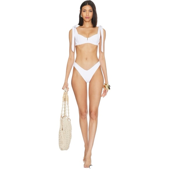 Beach Riot White Bikini - Picture 4 of 9